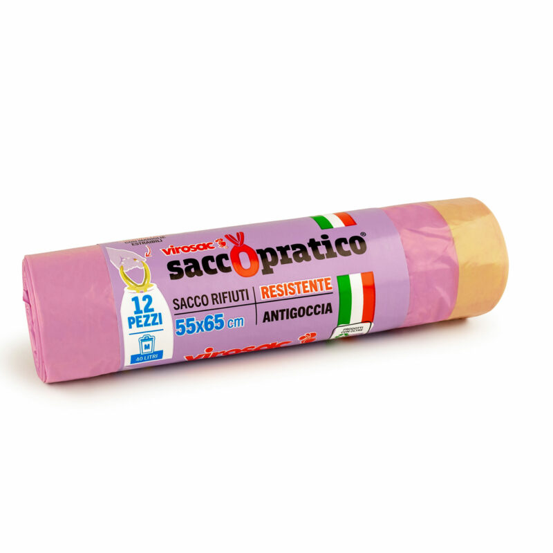 Casa della Carta - Sacchi Nettezza Viola 55x65