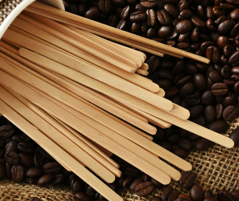 Casa della Carta - Palette legno caffè