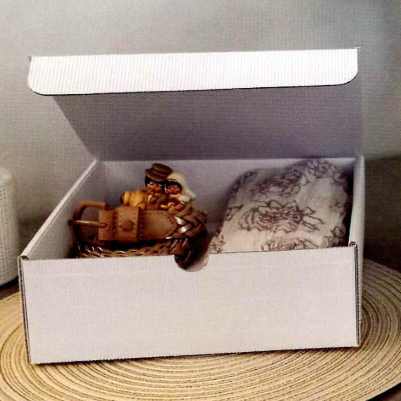 Casa della Carta - Scatola automontante bianca
