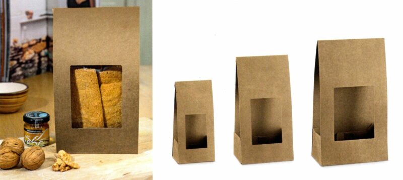Casa della Carta - Scatole per sacchetti piccola pasticceria e biscotti "Cluster"