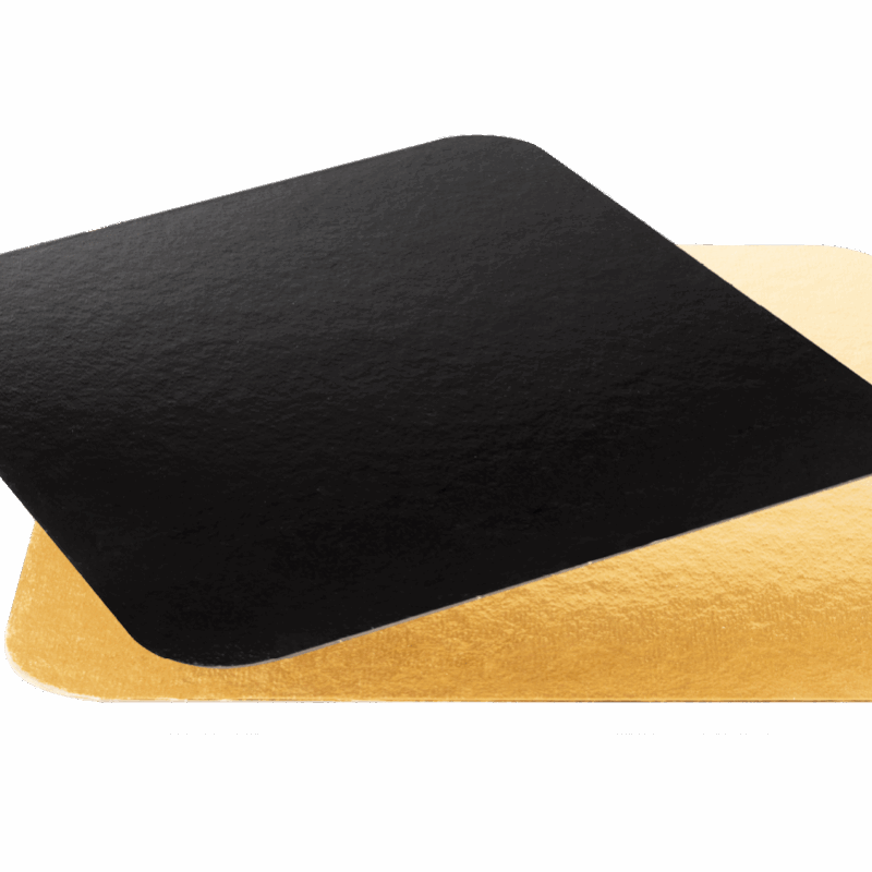 Casa della Carta - Quadrotto Oro/Nero