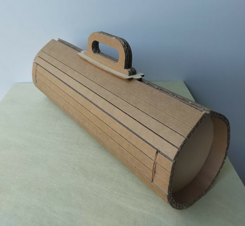 Casa della Carta - Scatola cartone/legno Round XL R03M