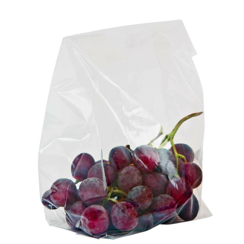 Casa della Carta - Sacchetti per alimenti con soffietti, LDPE neutro, sfusi