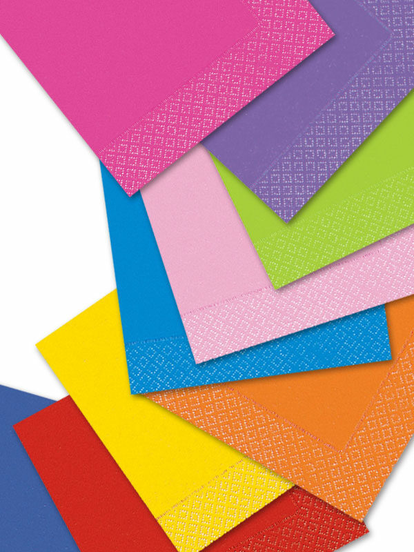 Casa della Carta - Tovaglioli colorati